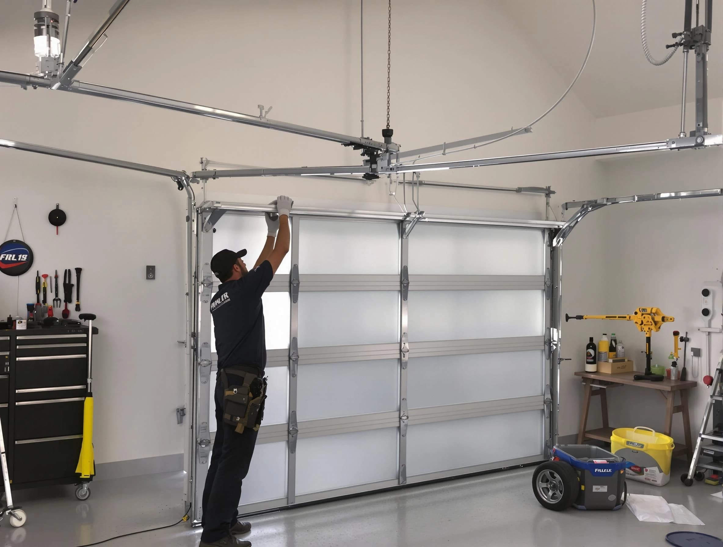 Stonecrest Garage Door Repair certified team performing precision garage door installation in Stonecrest
