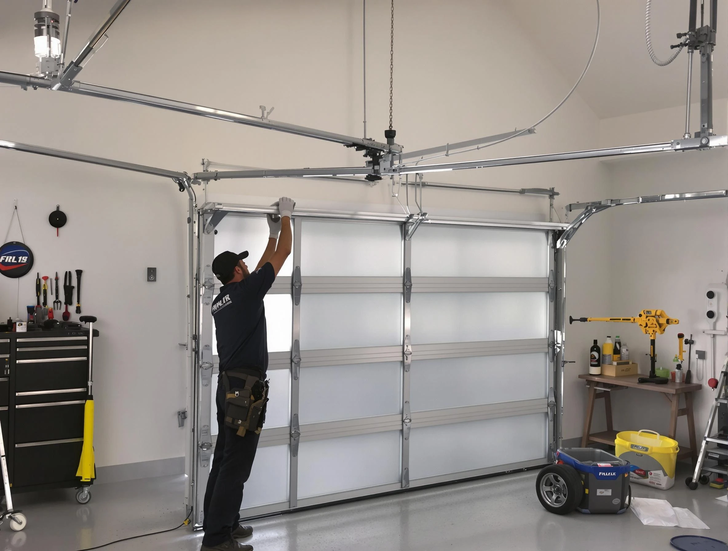 Stonecrest Garage Door Repair certified team performing precision garage door installation in Stonecrest